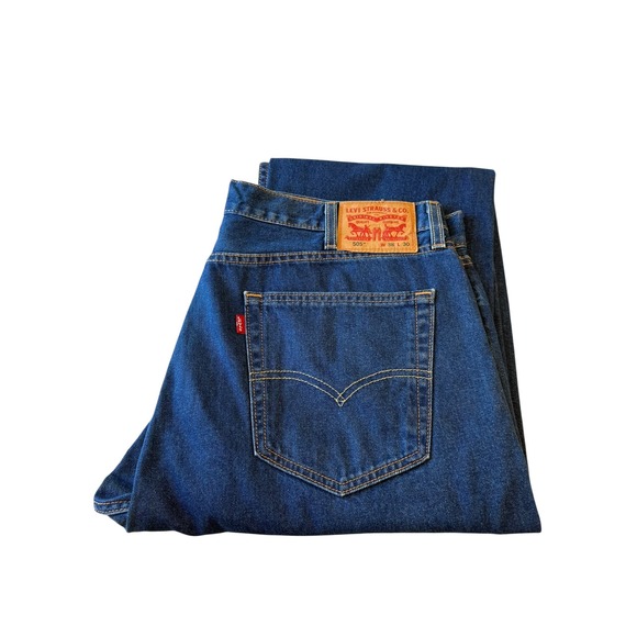 Levi's 505 Regular Fit Mens Jeans Blue Denim Size 38x30 - Picture 1 of 6